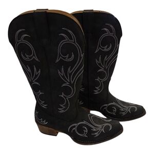 ROPER Womens Embroidered Boots- Mid Calf